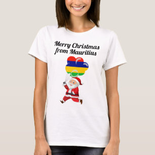 Camiseta Feliz Navidad desde Mauricio