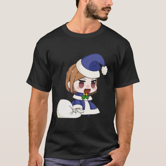 Camiseta Feliz Navidad desde Nobara Kugisaki Jujutsu Kaise (Anverso)