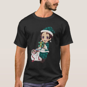 Camiseta Feliz Navidad desde Tanjiro Kamado Demon Slayer 1