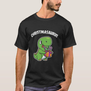 Camiseta Feliz Navidad Dino Xmas Day Dinosaur Santa