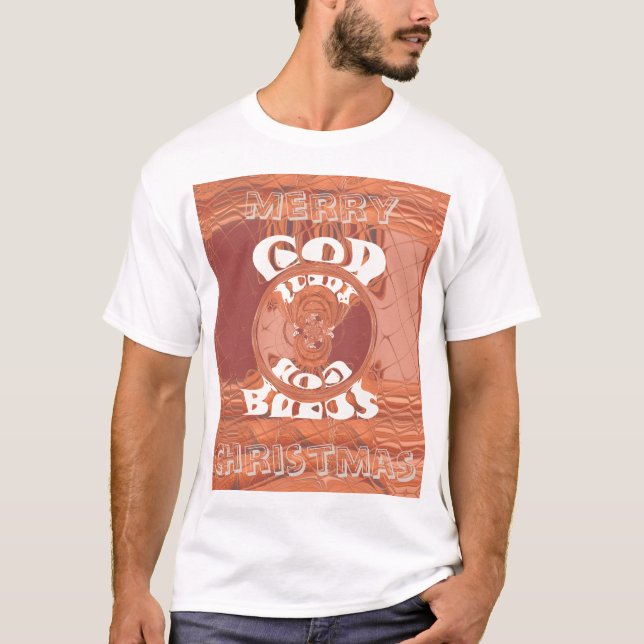 Camiseta Feliz Navidad Dios te bendiga Kenia Hakuna Matata (Anverso)