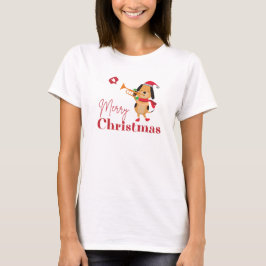 Camiseta Feliz Navidad divertido perro T-Shirt