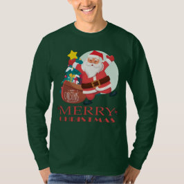 Camiseta Feliz Navidad divertido Santa 