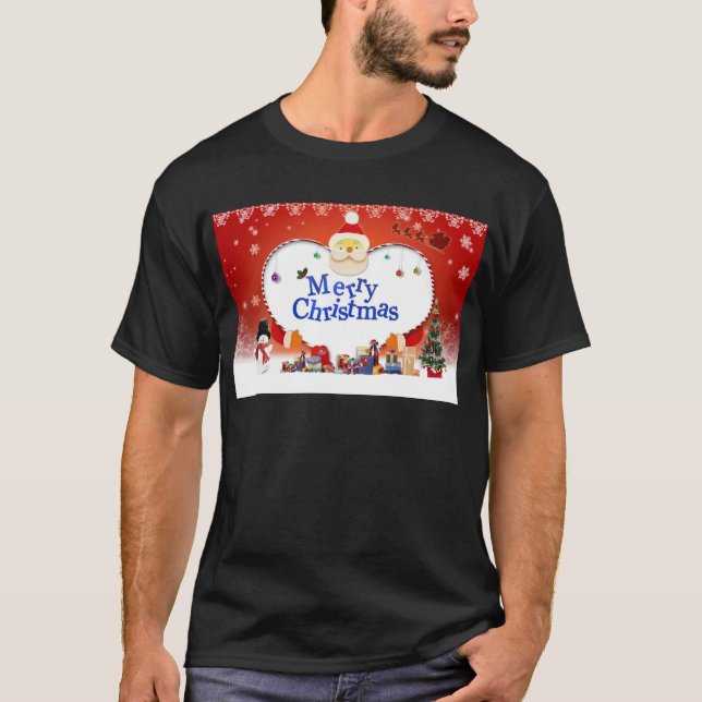 Camiseta Feliz Navidad, el amor de Santa (Anverso)