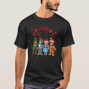 Camiseta Feliz Navidad El Mago de Oz Maravilloso Navidad Da
