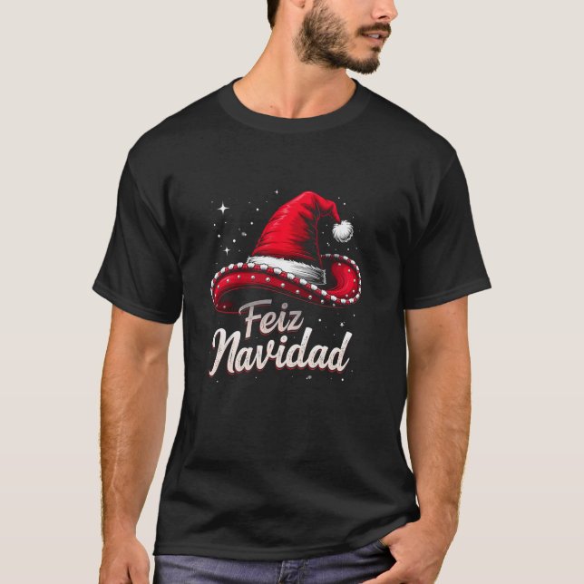 Camiseta Feliz Navidad Familia coincidiendo Pajama Gracioso (Anverso)
