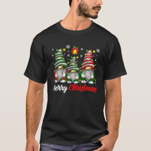 Camiseta Feliz Navidad Familia Pijamas De Navidad Gnome