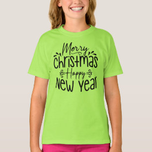 Camiseta Feliz Navidad Feliz Año Nuevo
