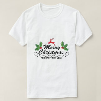 Camiseta Feliz Navidad Feliz Año Nuevo