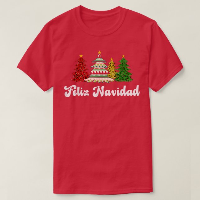 Camiseta Feliz Navidad Feliz Navidad Chris español (Diseño del anverso)