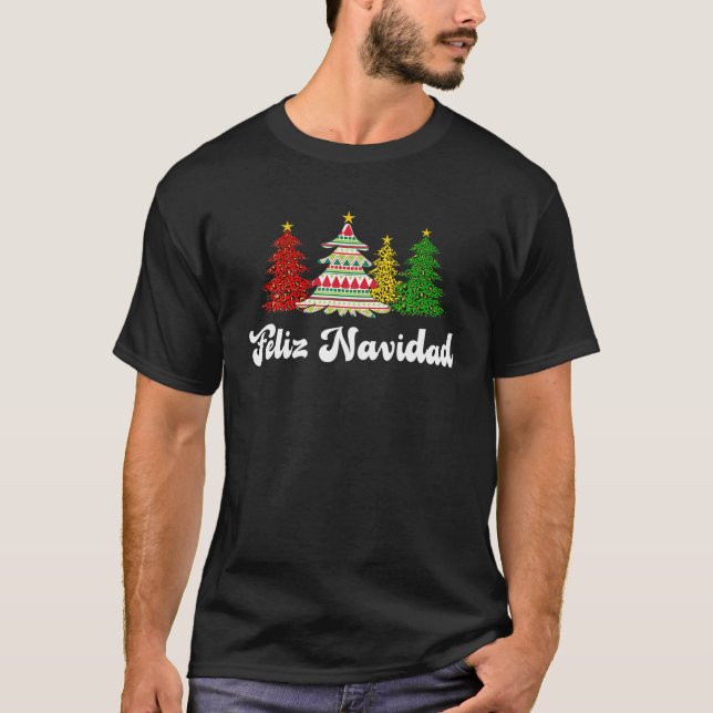 Camiseta Feliz Navidad Feliz Navidad Español Chris mexicano (Anverso)