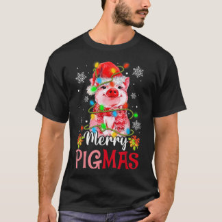 Camiseta Feliz Navidad Feliz Navidad Feliz Navidad Cerdo Cu