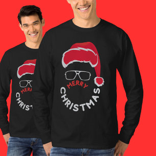 Camiseta Feliz Navidad, Feliz y Brillante