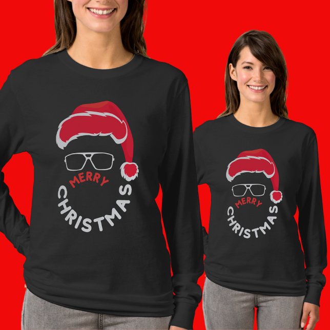 Camiseta Feliz Navidad, Feliz y Brillante (Subido por el creador)