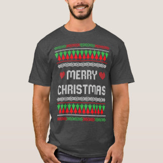Camiseta Feliz Navidad Feo Familia Pajamas Dulces Regalos