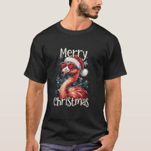 Camiseta Feliz Navidad Festividad Navidades tropicales en l