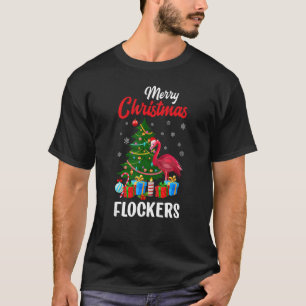 Camiseta Feliz Navidad Flockers Santa
