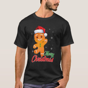 Camiseta Feliz Navidad Funny Gingerbread Xmas Cookie Bake