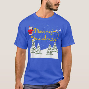 Camiseta Feliz Navidad Funny Santa Pee Navidades feos Swe