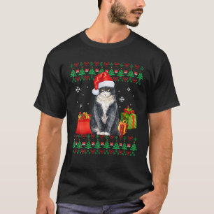 Camiseta Feliz Navidad Gato Navidades feos British Shorthai
