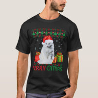 Feliz Navidad, gato, Navidades feos, mamá angora t