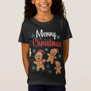 Camiseta Feliz Navidad Gingerbread Xmas Cookies