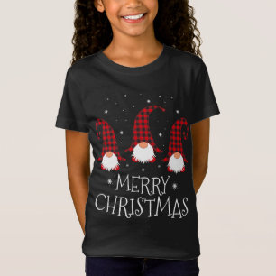 Camiseta Feliz Navidad Gnome Funny Xmas Gnomes Group Fami