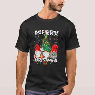 Camiseta Feliz Navidad Gnome Shirt Graciosa Familia Navidad