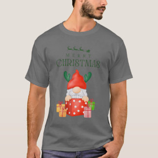 Camiseta Feliz Navidad Gnome Tee