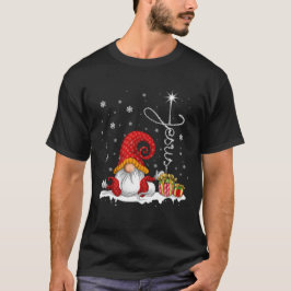 Camiseta Feliz Navidad Gnome Xmas Familia Hombres Mujeres