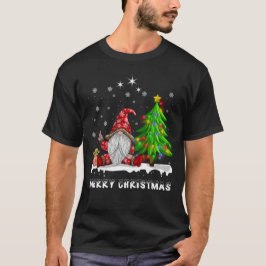 Camiseta Feliz Navidad Gnome Xmas Familia Hombres Mujeres