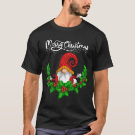 Camiseta Feliz Navidad Gnome Xmas Familia Hombres Mujeres