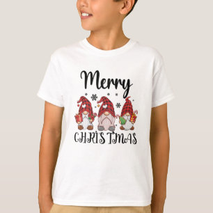 Camiseta Feliz Navidad Gnomies Gnomos de Navidad