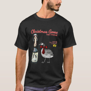 Camiseta Feliz Navidad Goose Vintage Holiday Humor Jesús