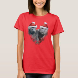 Camiseta Feliz Navidad Gorila
