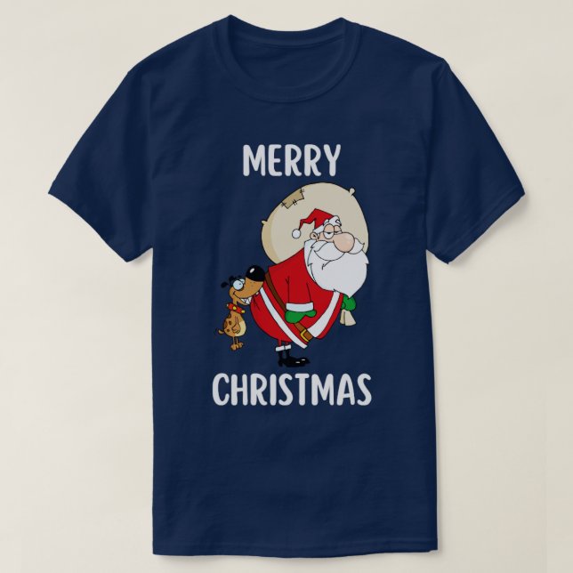 Camiseta Feliz Navidad Gracioso Navidad Shirt138 (Diseño del anverso)
