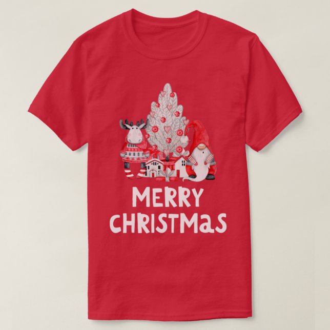 Camiseta Feliz Navidad Gracioso Navidad Shirt32 (Diseño del anverso)