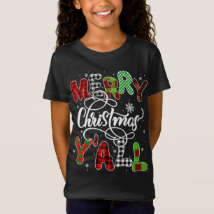 Camiseta Feliz Navidad Gracioso Ya navideño con chicos de s