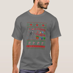 Camiseta Feliz navidad gran danés dulce dulce Gorra Santa C