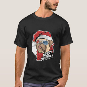 Camiseta Feliz Navidad Guay Pug Dog Life