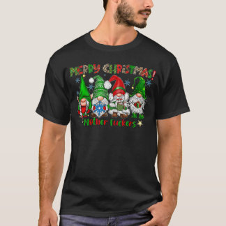 Camiseta Feliz Navidad hijos de puta Gnomo divertido Navida