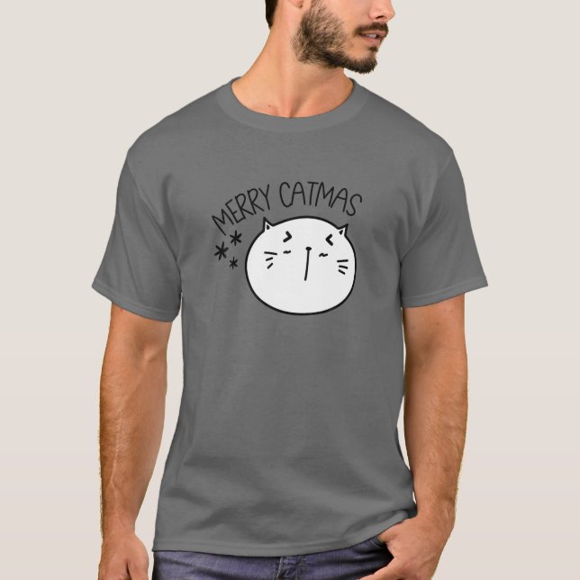 Camiseta Feliz Navidad Hombres Mujeres Niñas Graciosas Navi (Anverso)