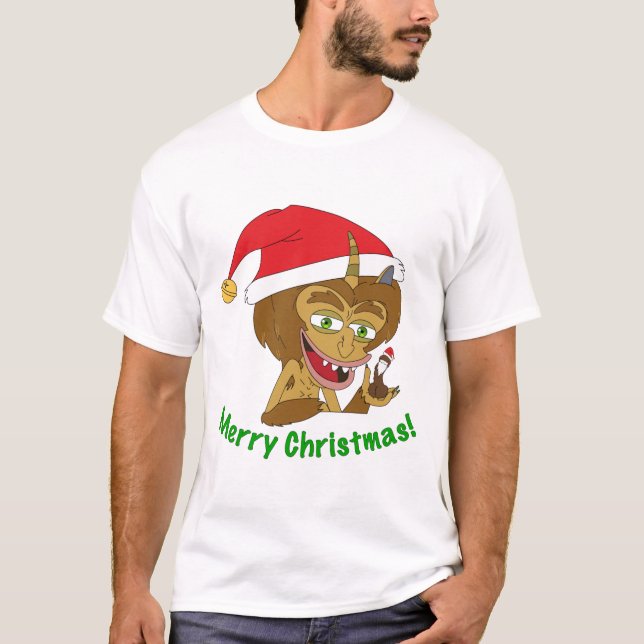 Camiseta Feliz Navidad Hormone Monster Big Mouth56png56 (Anverso)