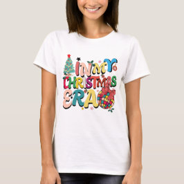 Camiseta Feliz Navidad Invierno Snowflake Vintage Navidad