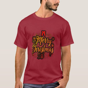 Camiseta "Feliz Navidad: Jolly Santa y el diseño festivo de
