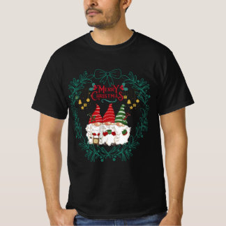 Camiseta Feliz navidad lindos gnomos