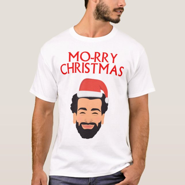 Camiseta Feliz Navidad Liverpool FC Mo Salah644png644 (Anverso)