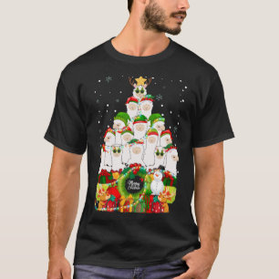 Camiseta Feliz Navidad Llama Alpaca Árbol Xmas Llamas