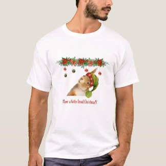 Camiseta Feliz Navidad Loco Ardilla Vacaciones