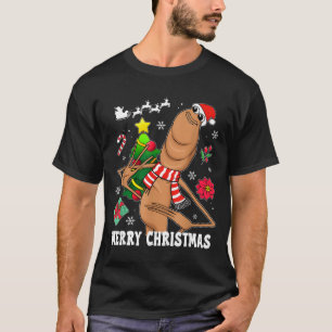 Camiseta Feliz Navidad Marcus The Worm Divertido Meme Desen